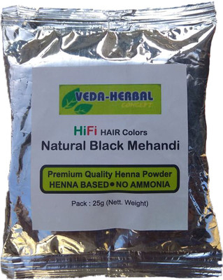 

Veda Herbal Henna Powder - Natural Black (25gm x 10 Packets)(250 g)