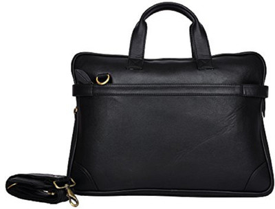 

Yark 15.6 inch Expandable Laptop Messenger Bag(Black)