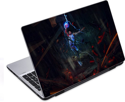 

ezyPRNT Lightning Basket Ball Sports (10 to 10.9 inch) Vinyl Laptop Decal 10