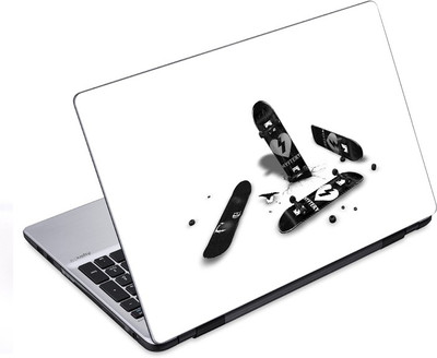 

ezyPRNT Skateboarding Sports White (14 to 14.9 inch) Vinyl Laptop Decal 14