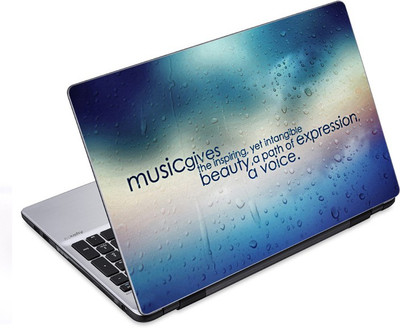 

ezyPRNT Music Lovers and Musical Quotes H (14 to 14.9 inch) Vinyl Laptop Decal 14
