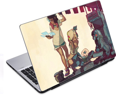 

ezyPRNT Animation and Cartoon J (14 to 14.9 inch) Vinyl Laptop Decal 14
