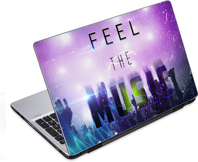 

ezyPRNT Beautiful Typography Music L (14 to 14.9 inch) Vinyl Laptop Decal 14