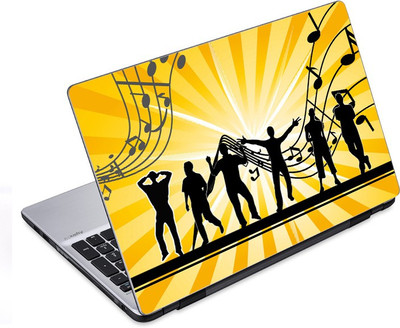 

ezyPRNT Disco Dance and Music F (14 to 14.9 inch) Vinyl Laptop Decal 14