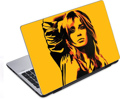 

ezyPRNT Beautiful woman and Girly V (12 to 12.9 inch) Vinyl Laptop Decal 12