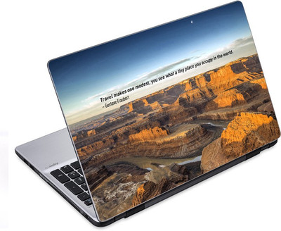 

ezyPRNT Travel and Tourism Occupy the World (14 to 14.9 inch) Vinyl Laptop Decal 14