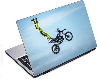 

ezyPRNT Motor Cycle Stunt Bike Sports (10 to 10.9 inch) Vinyl Laptop Decal 10