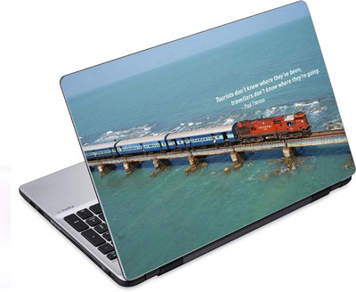 

ezyPRNT Travel and Tourism Railway Bridge (14 to 14.9 inch) Vinyl Laptop Decal 14