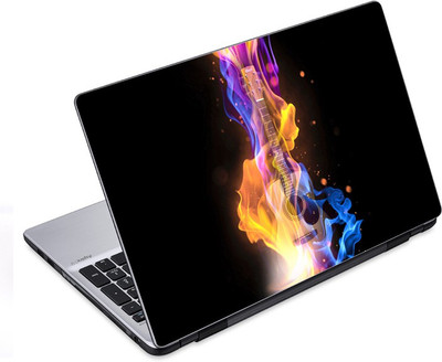 ezyPRNT Guitar Musical Instrument Music AI (10 to 10.9 inch) Vinyl Laptop Decal 10