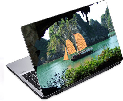 

ezyPRNT Travel and Tourism Yacht in still water (14 to 14.9 inch) Vinyl Laptop Decal 14