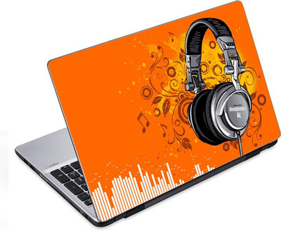 

ezyPRNT Headphones and Earphones Music B (14 to 14.9 inch) Vinyl Laptop Decal 14