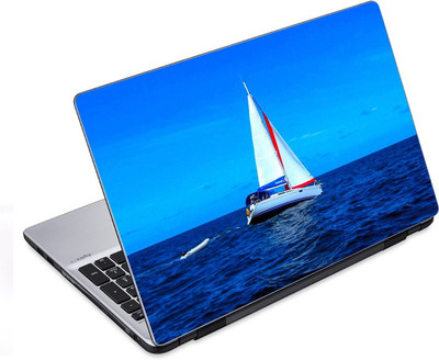 

ezyPRNT Travel and Tourism and Blue Water (14 to 14.9 inch) Vinyl Laptop Decal 14