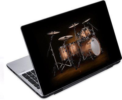

ezyPRNT Drum Set Musical Instrument Music (14 to 14.9 inch) Vinyl Laptop Decal 14