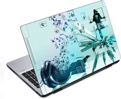 

ezyPRNT Boy Listening and Dancing Music I (10 to 10.9 inch) Vinyl Laptop Decal 10