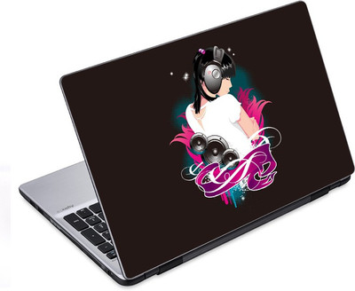 

ezyPRNT Girl Listening and Dancing Music H (10 to 10.9 inch) Vinyl Laptop Decal 10