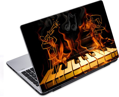 

ezyPRNT Burning Piano Poster (10 to 10.9 inch) Vinyl Laptop Decal 10