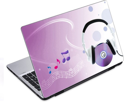 

ezyPRNT Headphones and Earphones Music U (14 to 14.9 inch) Vinyl Laptop Decal 14
