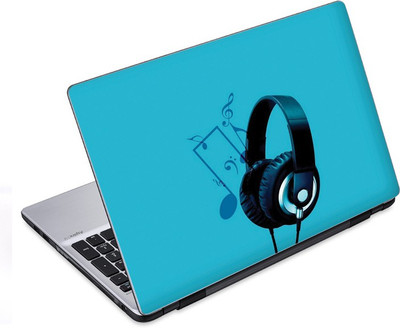 

ezyPRNT Headphones and Earphones Music AA (14 to 14.9 inch) Vinyl Laptop Decal 14