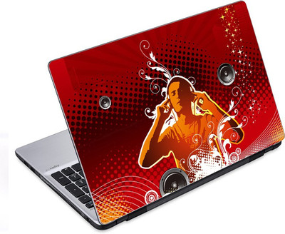 

ezyPRNT Boy Listening and Dancing Music A (14 to 14.9 inch) Vinyl Laptop Decal 14