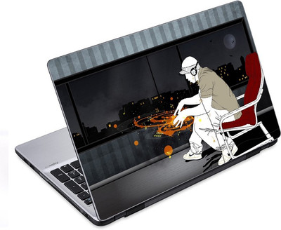 

ezyPRNT Boy Listening and Dancing Music E (14 to 14.9 inch) Vinyl Laptop Decal 14