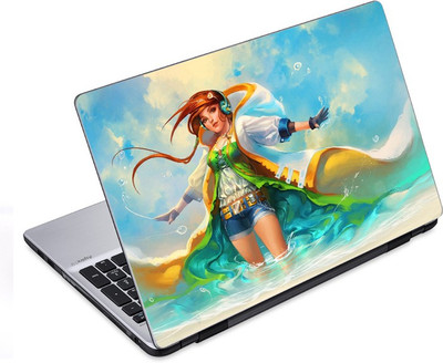 

ezyPRNT Feel the Music L (14 to 14.9 inch) Vinyl Laptop Decal 14