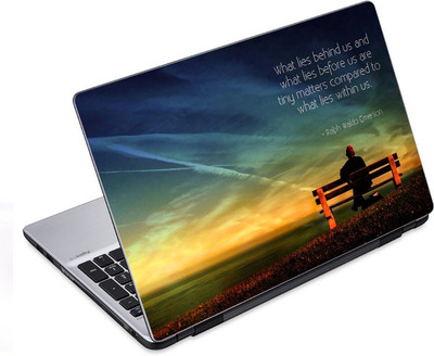 

ezyPRNT Travel and Tourism Emerson Quote (14 to 14.9 inch) Vinyl Laptop Decal 14