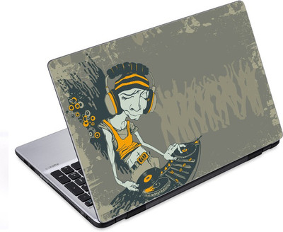 

ezyPRNT DJ Music D (14 to 14.9 inch) Vinyl Laptop Decal 14