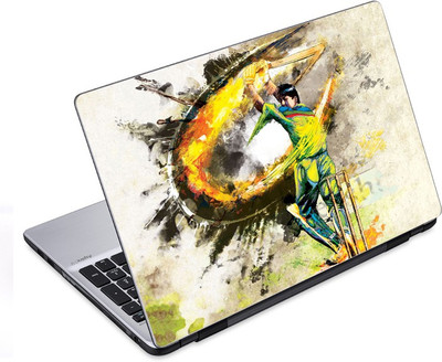 

ezyPRNT Cricket Sports Abstract Appeal (10 to 10.9 inch) Vinyl Laptop Decal 10