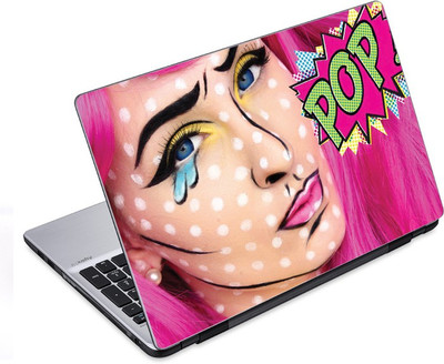 

ezyPRNT Expression of Girl D (12 to 12.9 inch) Vinyl Laptop Decal 12