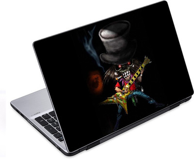 

ezyPRNT Skull and Abstract Music F (14 to 14.9 inch) Vinyl Laptop Decal 14