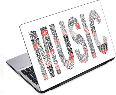 

ezyPRNT Beautiful Typography Music K (12 to 12.9 inch) Vinyl Laptop Decal 12