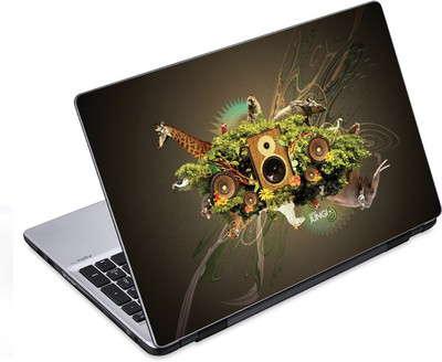 

ezyPRNT Loud Speakers Music N (14 to 14.9 inch) Vinyl Laptop Decal 14