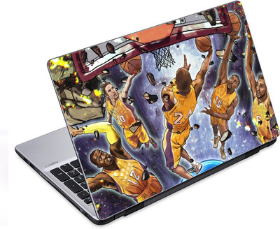 

ezyPRNT Basket Ball Sports (14 to 14.9 inch) Vinyl Laptop Decal 14