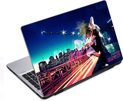 

ezyPRNT Girl Listening and Dancing Music P (10 to 10.9 inch) Vinyl Laptop Decal 10