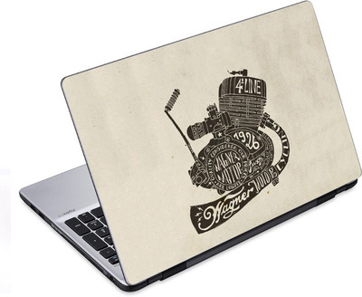 ezyPRNT Abstract Typography B (12 to 12.9 inch) Vinyl Laptop Decal 12