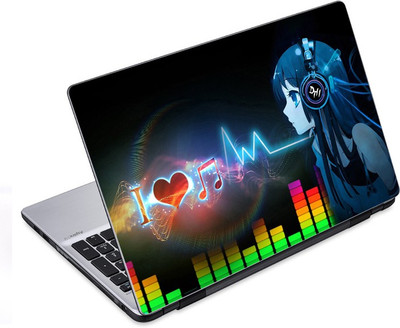 

ezyPRNT Feel the Music M (14 to 14.9 inch) Vinyl Laptop Decal 14