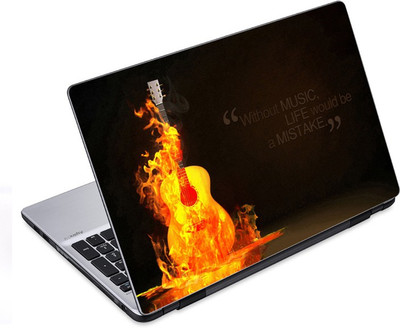 

ezyPRNT Guitar Musical Instrument Music R (14 to 14.9 inch) Vinyl Laptop Decal 14