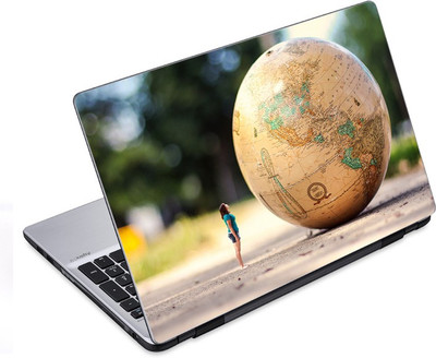 

ezyPRNT Travel and Tourism Whopping Globe (14 to 14.9 inch) Vinyl Laptop Decal 14