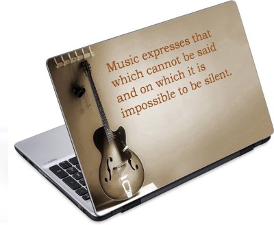 

ezyPRNT Music Lovers and Musical Quotes F (14 to 14.9 inch) Vinyl Laptop Decal 14