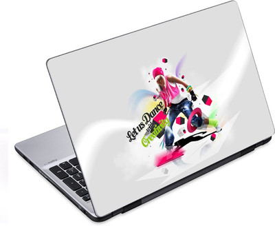 

ezyPRNT Boy Listening and Dancing Music F (14 to 14.9 inch) Vinyl Laptop Decal 14