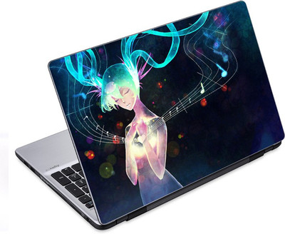 

ezyPRNT Feel the Music N (14 to 14.9 inch) Vinyl Laptop Decal 14