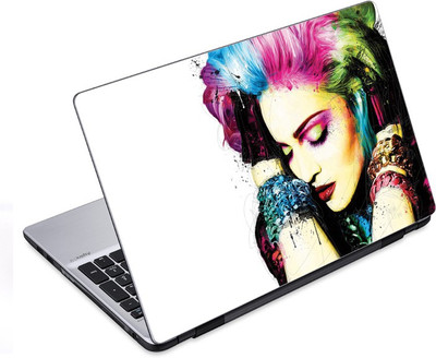 

ezyPRNT Beautiful woman and Girly T (10 to 10.9 inch) Vinyl Laptop Decal 10