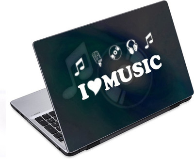 

ezyPRNT Music Lovers and Musical Quotes Q (14 to 14.9 inch) Vinyl Laptop Decal 14