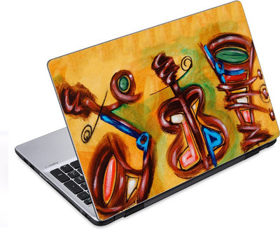 

ezyPRNT Musical Instrument Abstract Art A (14 to 14.9 inch) Vinyl Laptop Decal 14
