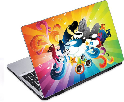 

ezyPRNT DJ Music K (14 to 14.9 inch) Vinyl Laptop Decal 14