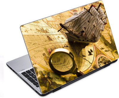 

ezyPRNT Travel and Tourism Map and Magnifier (12 to 12.9 inch) Vinyl Laptop Decal 12