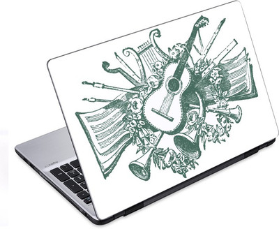 

ezyPRNT Guitar Musical Instrument Music AD (12 to 12.9 inch) Vinyl Laptop Decal 12