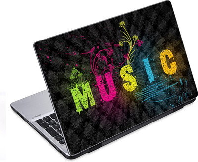 

ezyPRNT Beautiful Typography Music B (14 to 14.9 inch) Vinyl Laptop Decal 14