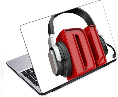 

ezyPRNT Headphones and Earphones Music G (14 to 14.9 inch) Vinyl Laptop Decal 14