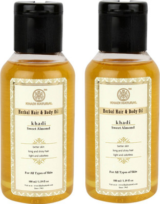 

Khadi Natural SWEET ALMOND OIL(200 ml)